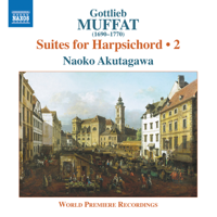 Naoko Akutagawa - Gottlieb Muffat: Suites for Harpsichord, Vol. 2 artwork