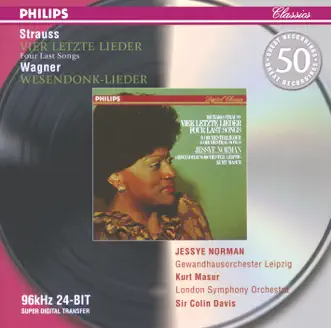 Vier Letzte Lieder (Four Last Songs), AV 150: III. Beim Schlafengehen by Gewandhausorchester, Jessye Norman & Kurt Masur song reviws