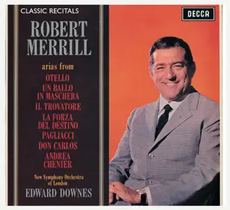 Classic Recitals: Robert Merrill by Robert Merrill, Sir Edward Downes & The New Symphony Orchestra Of London album reviews, ratings, credits