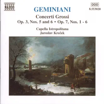 Geminiani: Concerti Grossi, Vol. 2 by Capella Istropolitana & Jaroslav Krček album reviews, ratings, credits