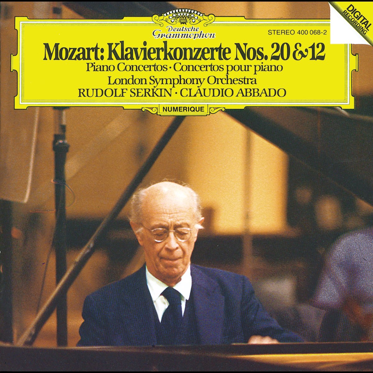 ‎Mozart: Piano Concertos Nos. 12 & 20 di Rudolf Serkin, London Symphony ...