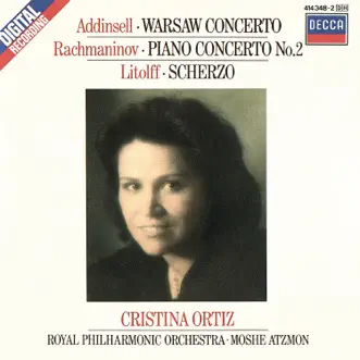 Rachmaninov: Piano Concerto No. 2/Addinsell: Warsaw Concerto/Litolff: Scherzo by Cristina Ortiz, Royal Philharmonic Orchestra & Moshe Atzmon album reviews, ratings, credits