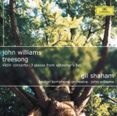 John Williams: Tree Song; Violin Concerto; 3 Pieces from Schindler's List artwork