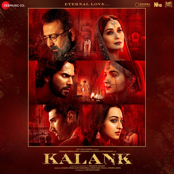 Cover artwork for Kalank (Title Track)