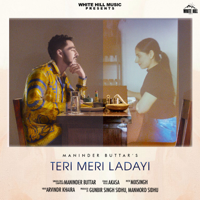 Maninder Buttar & Akasa - Teri Meri Ladayi - Single artwork