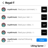 Liking Spree artwork