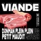 Viande (feat. Petit Maudit) - DON MAN PLEIN PLEIN lyrics