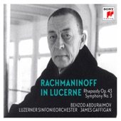 Rachmaninoff in Lucerne - Rhapsody on a Theme of Paganini, Symphony No. 3 artwork