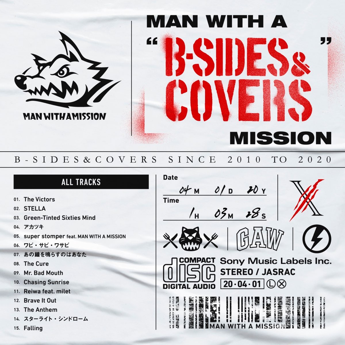 ‎MAN WITH A "B-SIDES & COVERS" MISSION By MAN WITH A MISSION On Apple Music