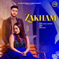 Afsana Khan - Zakham (feat. Kunwarr) - Single artwork