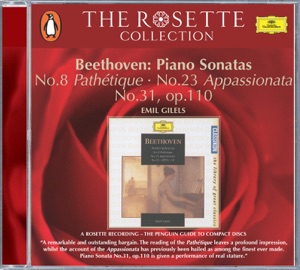 Beethoven: Piano Sonatas No. 8, No. 23 & No. 31