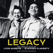 Legacy - Two Song Cycles (World Premiere Recording) artwork