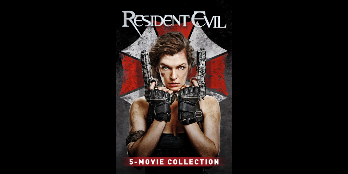 resident evil movie collection poster