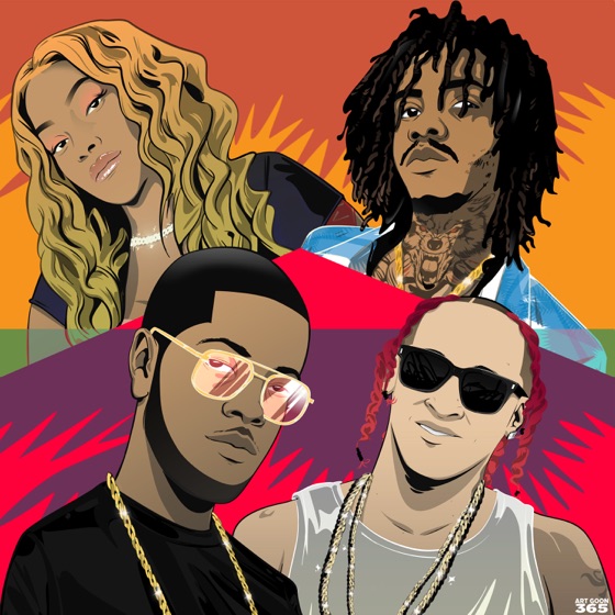 Cover artwork for My Girl (feat. Stefflon Don, Alkaline & Red Rat)