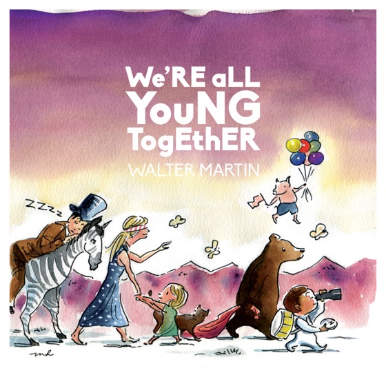 Cover artwork for We're All Young Together (feat. Alec Ounsworth)