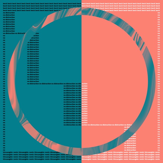 Cover artwork for No Distraction