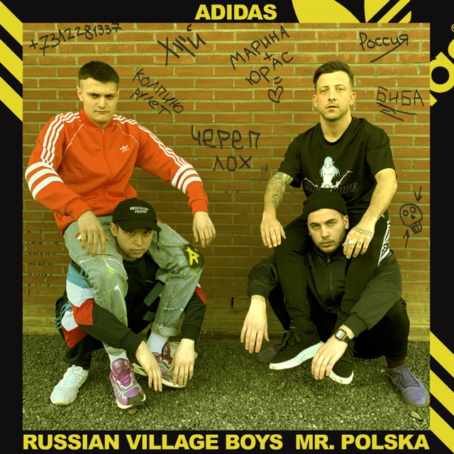 Russian Village Boys & Mr. Polska Adidas - Single Album Cover