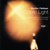 Morton Feldman: Coptic Light - EP artwork