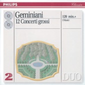 Geminiani: 12 Concerti Grossi, after Corelli Violin Sonatas, Op. 5 artwork