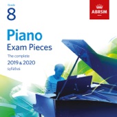 Piano Exam Pieces 2019 & 2020, ABRSM Grade 8 artwork