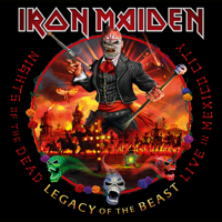 Iron Maiden - Nights of the Dead, Legacy of the Beast: Live in Mexico City artwork