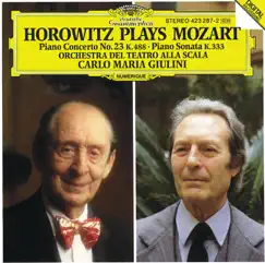 Mozart: Piano Concerto No. 23 K. 488; Piano Sonata K. 333 by Carlo Maria Giulini, Orchestra del Teatro alla Scala di Milano & Vladimir Horowitz album reviews, ratings, credits