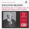 Brahms: Symphony No. 1 and Hungarian Dances Nos. 5 & 6 album lyrics, reviews, download