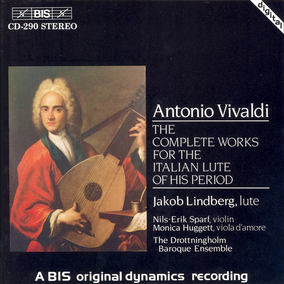 ‎Vivaldi: Complete Works for the Italian Lute by Nils-Erik Sparf, Jakob ...