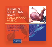 J.S. Bach: Solo Piano Music artwork