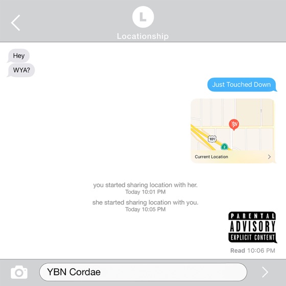 Cover artwork for Locationships