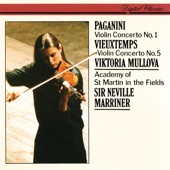 Paganini: Violin Concerto No. 1 - Vieuxtemps: Violin Concerto No. 5 artwork