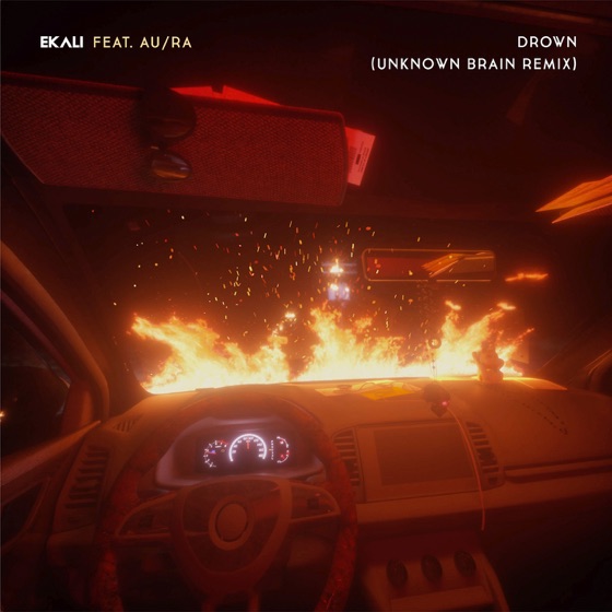 Cover artwork for Drown (feat. Au/Ra) [Unknown Brain Remix]