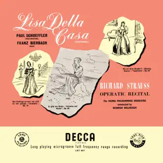 Richard Strauss: Arabella; Capriccio; Ariadne auf Naxos – Excerpts (Opera Gala – Volume 11) by Lisa Della Casa, Ilse Hollweg, Rudolf Moralt, Heinrich Hollreiser & Josef Krips album reviews, ratings, credits