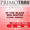 In the Bleak Midwinter (High Key - Db) [Performance Backing Track] song lyrics