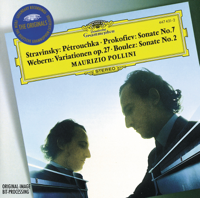 Maurizio Pollini - Stravinsky: Three Dances from Pétrouchka - Prokofiev: Piano Sonate No. 7 - Webern: Variationen - Boulez: Sonate No. 2 artwork