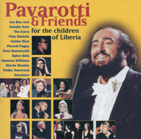 Luciano Pavarotti - Pavarotti & Friends for the Children of Liberia artwork