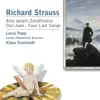 Strauss: Also sprach Zarathustra/Don Juan/4 Last Songs etc album lyrics, reviews, download