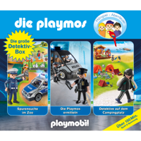 Die Playmos - Die große Detektiv-Box, Folgen 46, 66, 73 (Das Original Playmobil Hörspiel) artwork