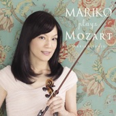 Mariko plays Mozart artwork