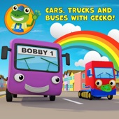 Cars, Trucks and Buses with Gecko! artwork