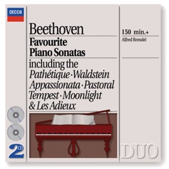 BEETHOVEN/FAVOURITE PIANO SONATAS cover art