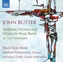 RUTTER/ANTHEMS FOR BRASS cover art