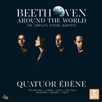 Quatuor Ébène - Beethoven Around the World: The Complete String Quartets artwork