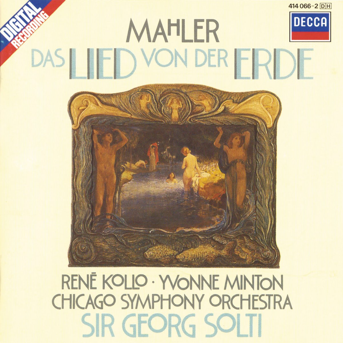 ‎mahler Das Lied Von Der Erde By Chicago Symphony Orchestra Sir Georg Solti René Kollo 