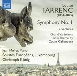 FARRENC/SYMPHONY NO 1 cover art