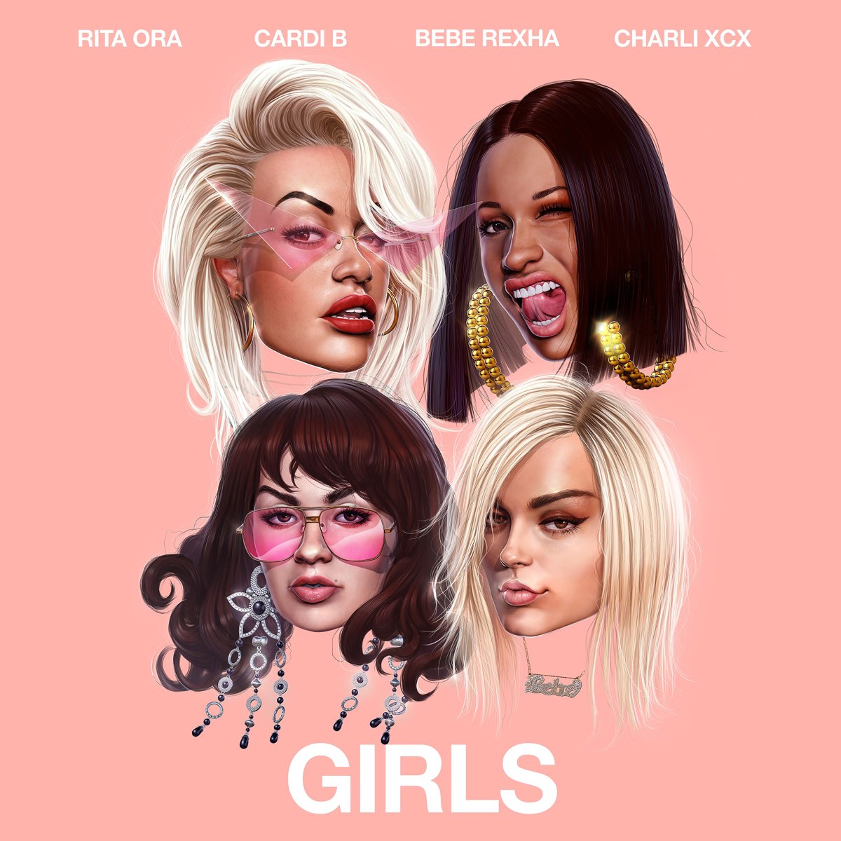 ‎Girls (feat. Cardi B, Bebe Rexha & Charli XCX) - Single By Rita Ora On ...