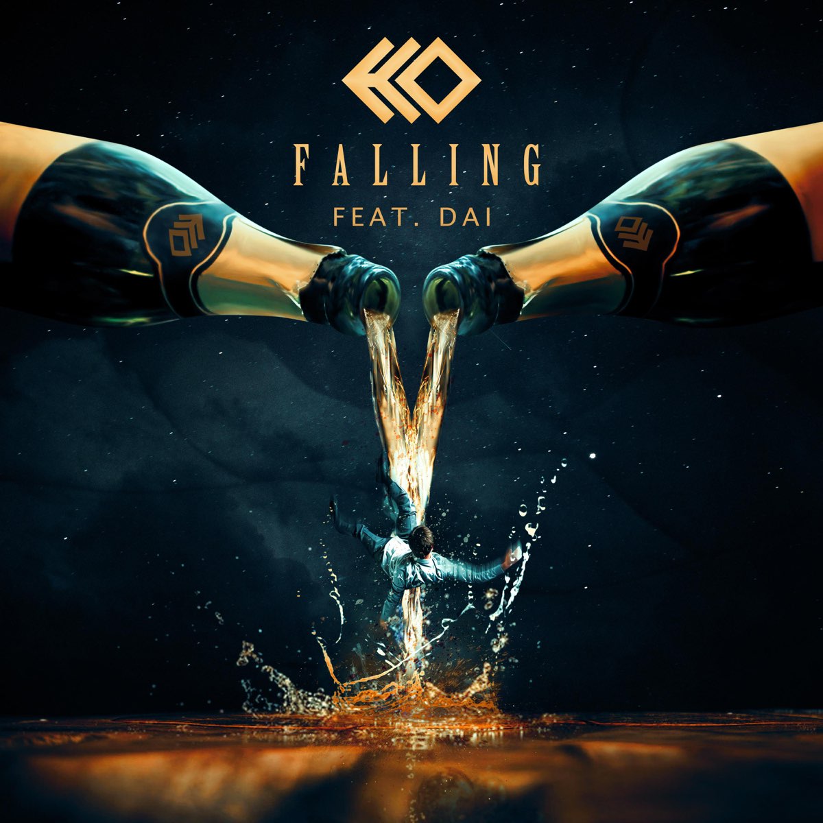 Falling feat