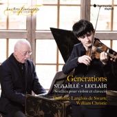 "Générations" Senaillé & Leclair : Sonatas for Violin and Harpsichord artwork