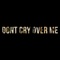 Don't Cry Over Me artwork