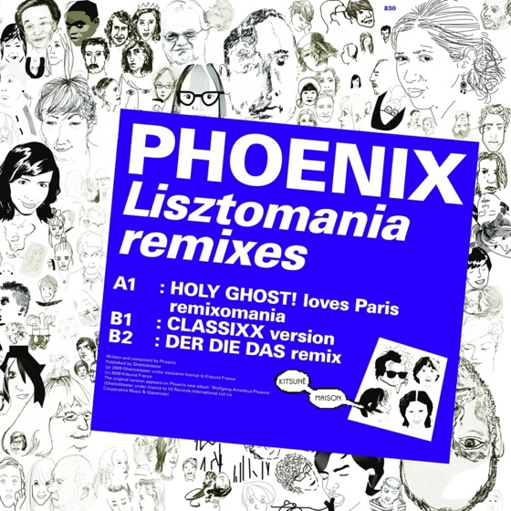 Cover artwork for Lisztomania (Holy Ghost! Loves Paris Remixomania)